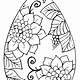 Printable Pysanky Coloring Pages