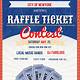 Printable Raffle Flyer Template