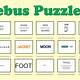 Printable Rebus Puzzles