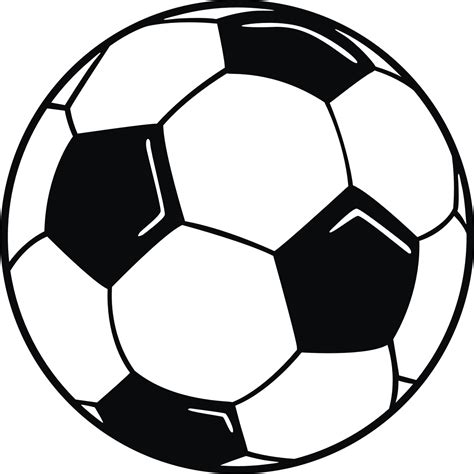 Printable Soccer Ball Clipart