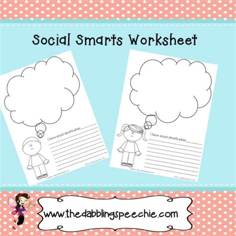 Printable Social Detective Worksheets