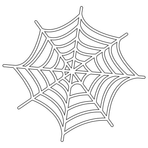 Free Printable Spider Web Template Printable Form, Templates and Letter