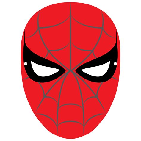 Printable Spiderman Mask Pattern