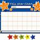 Printable Star Reward Chart