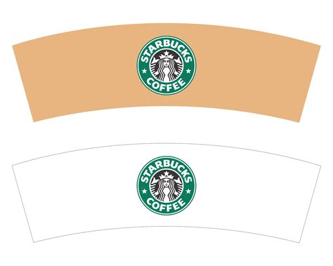 Printable Starbucks Cup Template