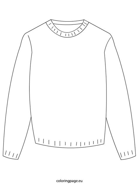 Printable Sweater Template
