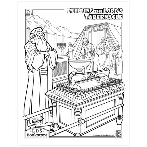 Printable Tabernacle Activity Pages