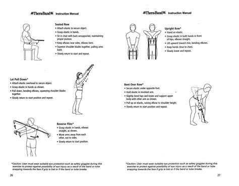 Printable Theraband Exercises For Arms