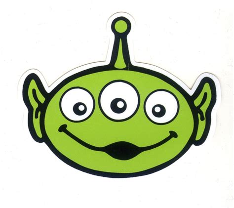 Printable Toy Story Alien Logo