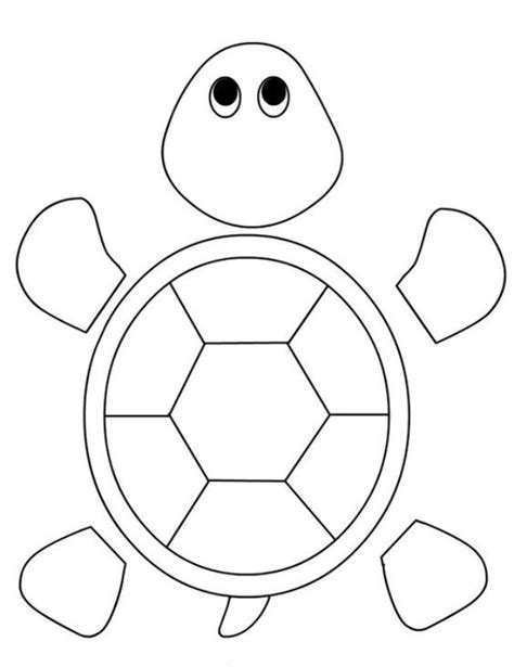 Printable Turtle Template