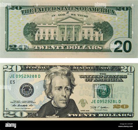 Printable Twenty Dollar Bill