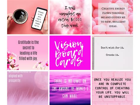 Printable Vision Board Quotes