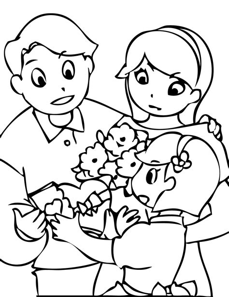 Parents Coloring Pages at Free printable colorings