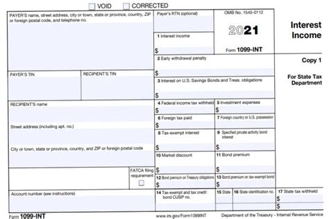 Printable 1099 Misc Form 2021