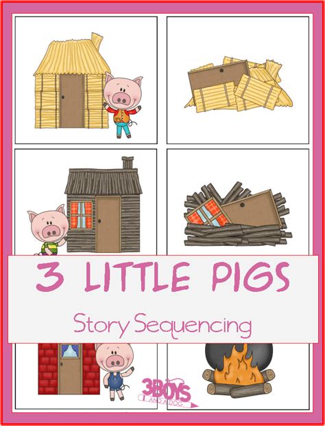 Printable 3 Little Pigs Story