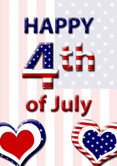 Printable 4th Of July Cards