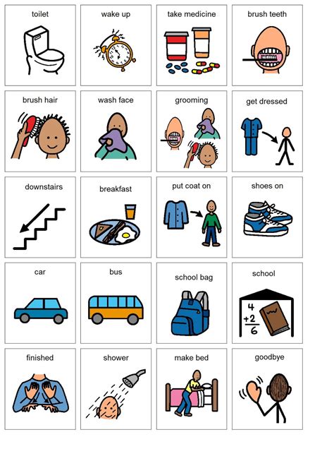Printable Activities For Autism