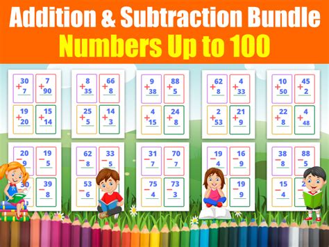 Printable Addition And Subtraction Flash Cards