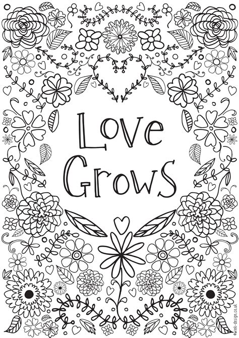 Printable Adult Colouring Pages