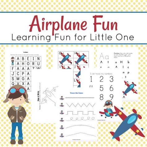 Printable Airplane Activities