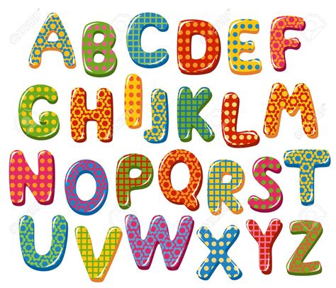 Printable Alphabet Clipart