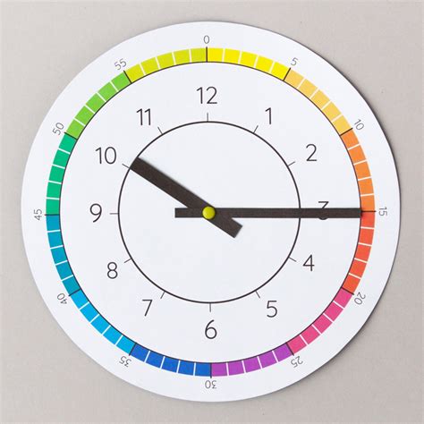 Printable Analog Clock Template