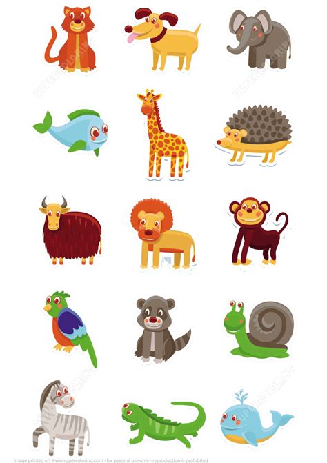 Printable Animal