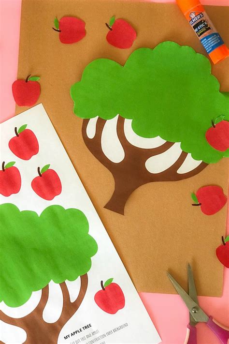 Printable Apple Tree Craft