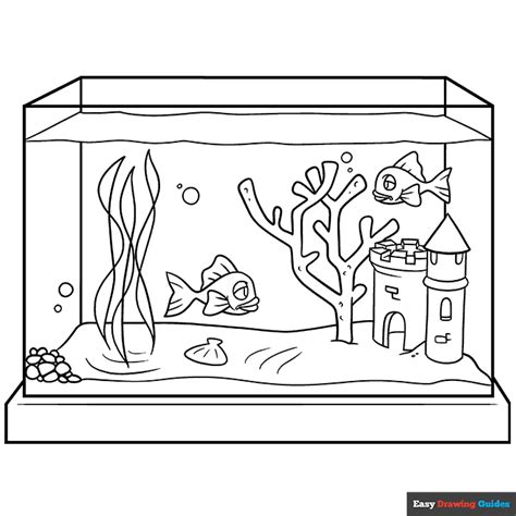 Printable Aquarium Coloring Pages