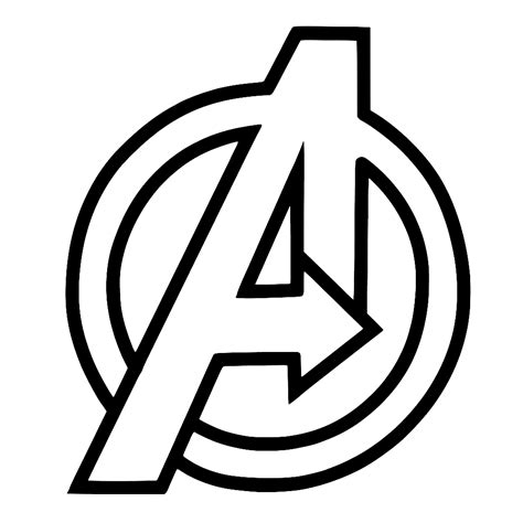 Printable Avengers Logo