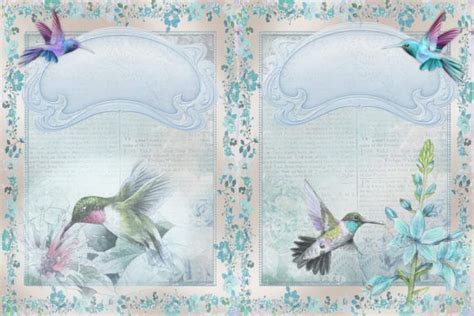 Download Printable Backgrounds Hummingbirds Cameo