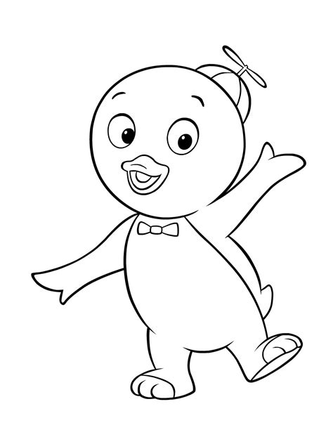 Printable Backyardigans Coloring Pages