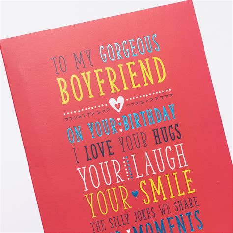 Printable Birthday Cards For Boyfriend