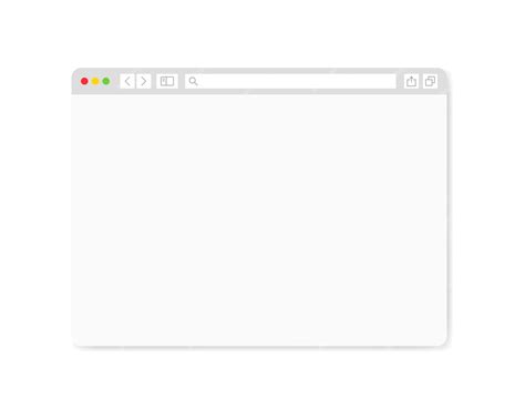 Printable Blank Web Page Template