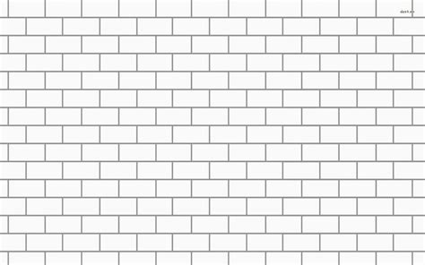 Printable Brick Wall Template