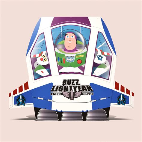 Printable Buzz Lightyear Spaceship