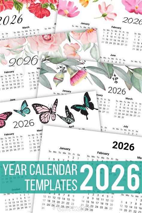 Printable Calendars as Gifts