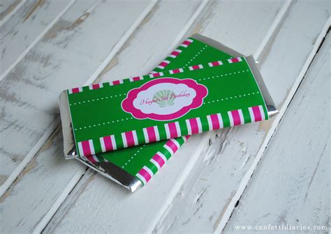 Printable Candy Bar Wrapper Paper