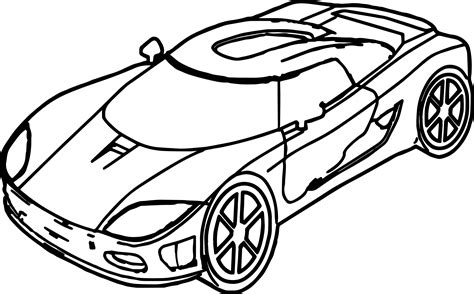 Printable Car Coloring Pages