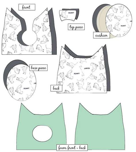 Printable Cat Clothes Patterns For Sewing