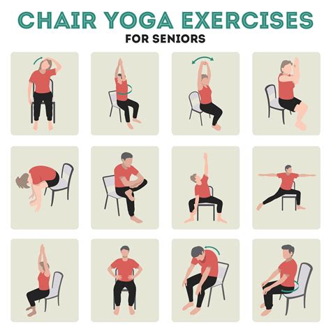 Printable Chair Yoga Free