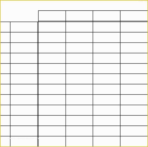 Printable Chart Blank Graph Template