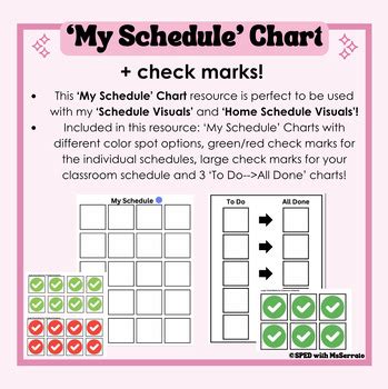 Printable Check Marks For Visual Schedule