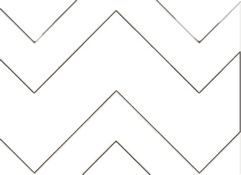 Printable Chevron Pattern Template