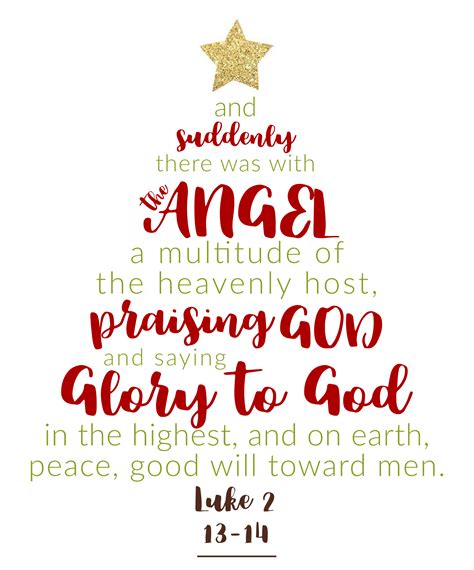 Printable Christmas Bible Verses