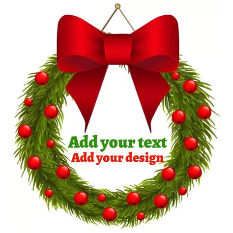 Printable Christmas Ribbon Template