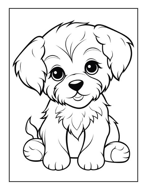 Printable Color Pages Of Dogs