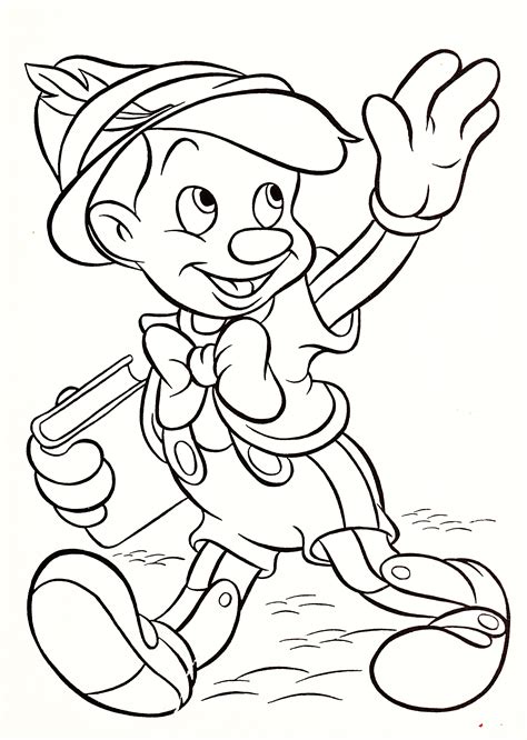 Printable Coloring Book Pages Disney