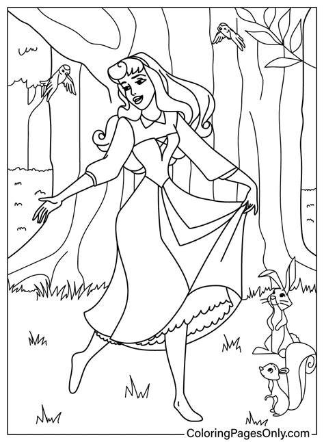 Printable Coloring Pages Aurora