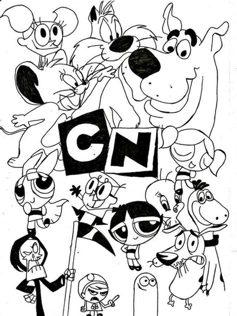 Printable Coloring Pages Cartoons